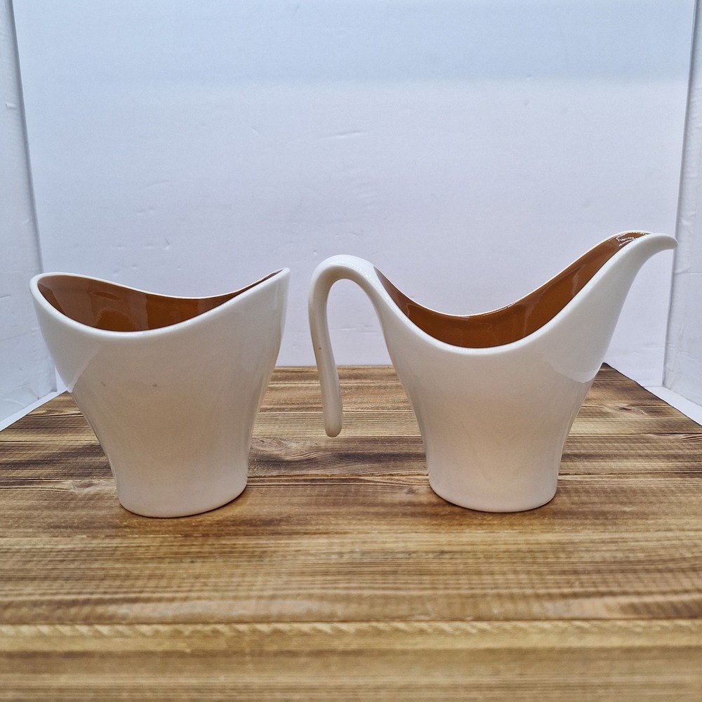 Taylor, Smith and Taylor "Autumn Harvest" 4 1/2 Inch Creamer Set - Picture 3 of 7